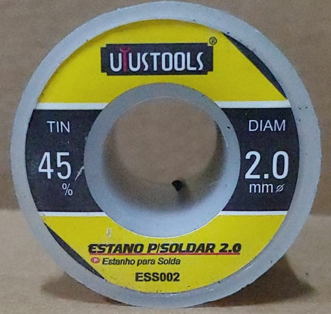 UYUSTOOLS Solder Wire 2.0MM EA-00398 Sold by Roll