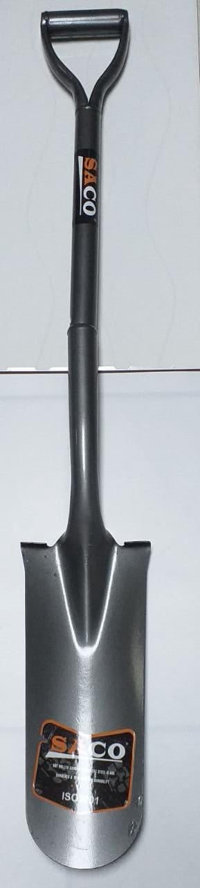 SACO Shovel Long Mouth #FR-19892 Metal Handle