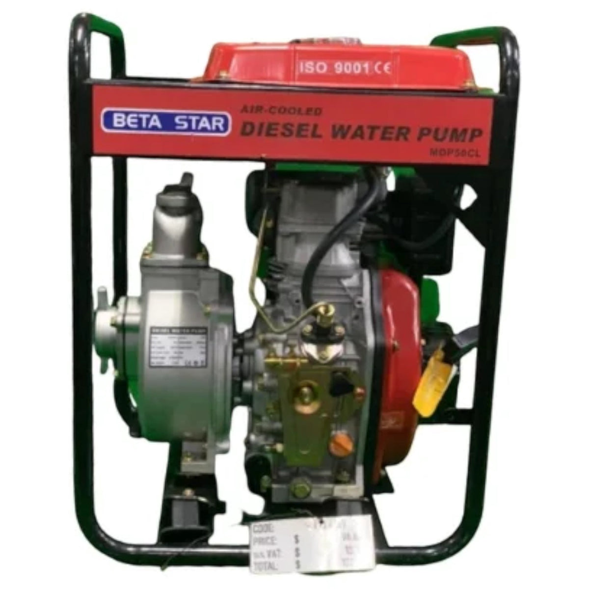 BETA STAR Water Pump 2" MDP50L Diesel Engine 178