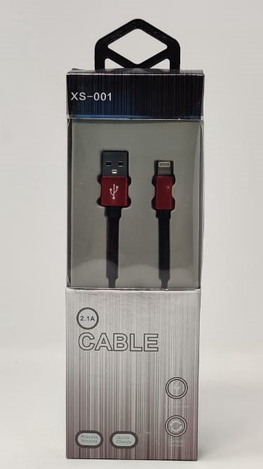 USB Cable Lighting Iphone XS-001 2.1A