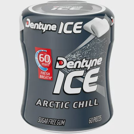 DENTYNE Ice Artic Chill Gum Sugar Free 60-PIECES
