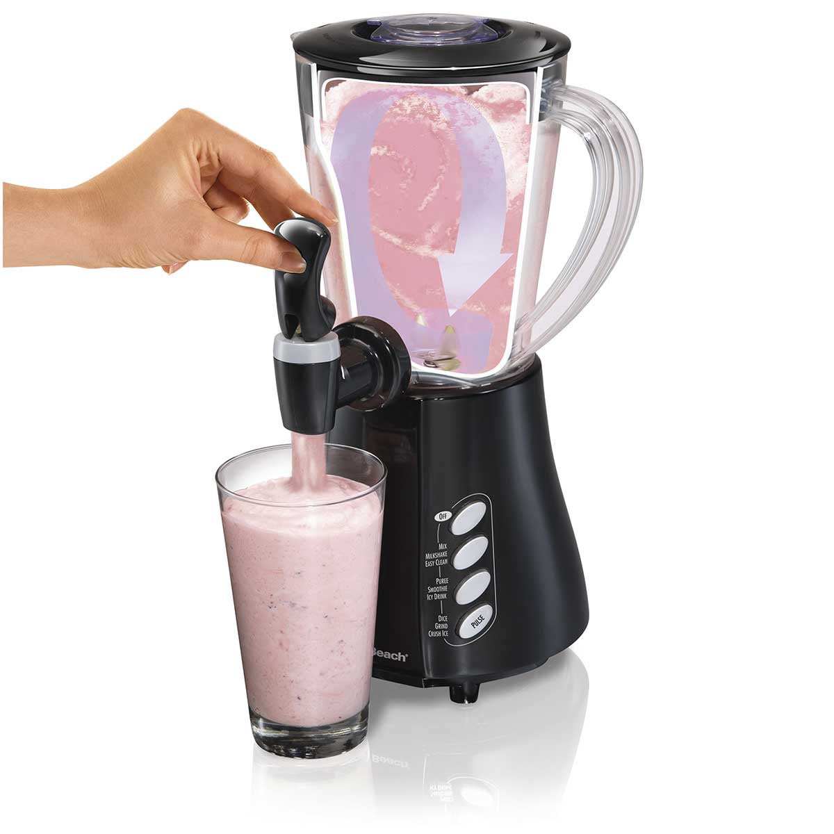 HAMILTON BEACH Blender 58615G Wave Action