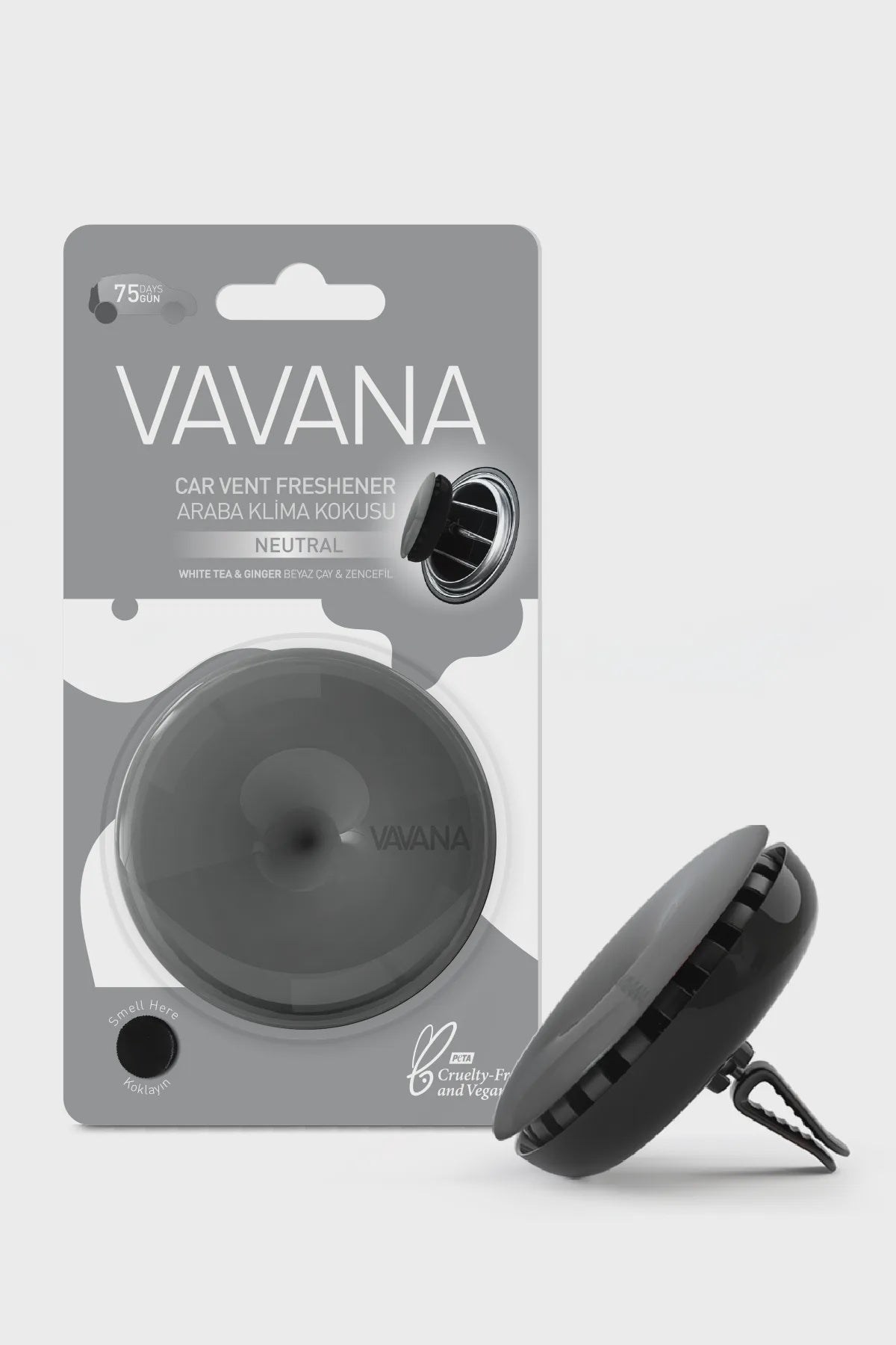 VAVANA Car Air Freshener Neutral White Tea and Ginger
