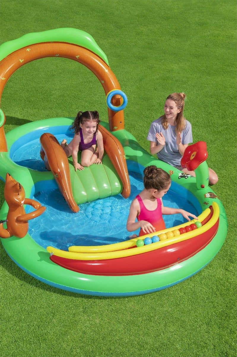 BESTWAY Pool 53093 9' 8" X 6' 6" X 51" Aquatic Play Center