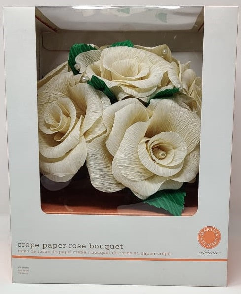 Party Bouquet Crepe Paper Rose Martha Stewart MA932104