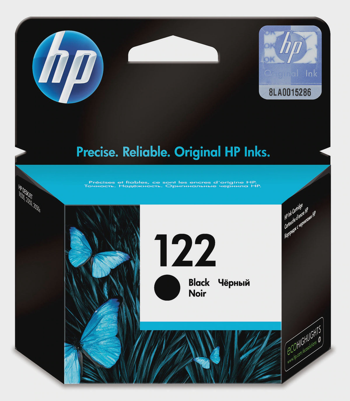 HP Computer Printer Ink 122 Black CH561HE