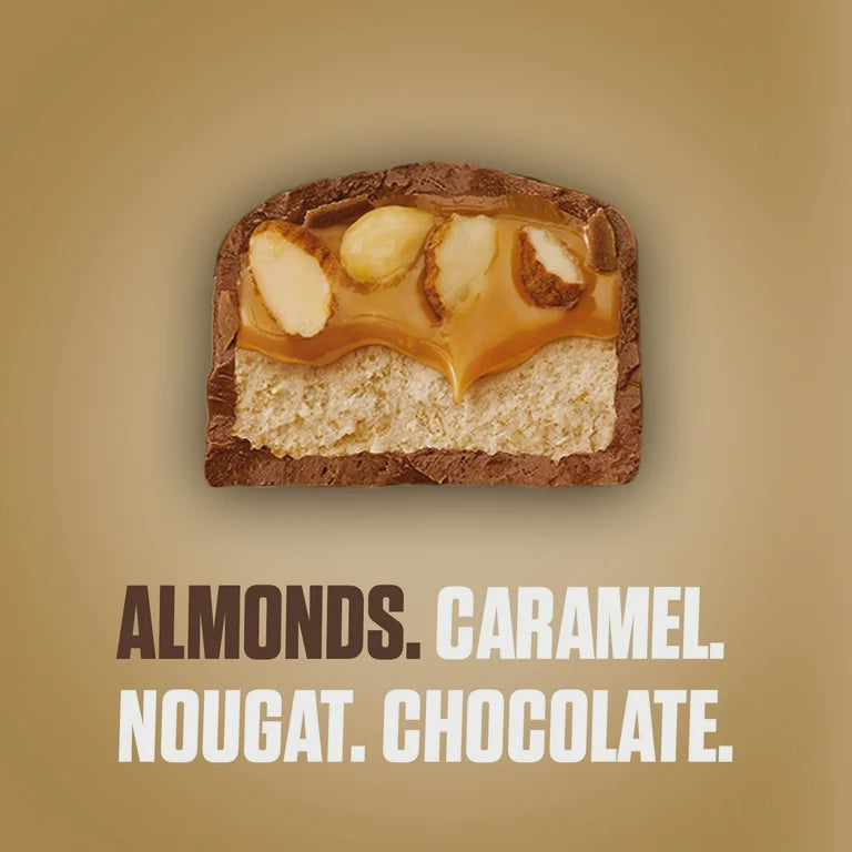 SNICKERS Almond 5 Bar Pack Fun Size 3.12OZ 88G