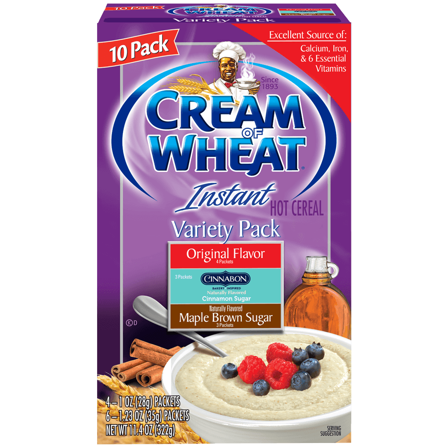 CREAM OF WHEAT Instant Variety Pack 11.4OZ 322G