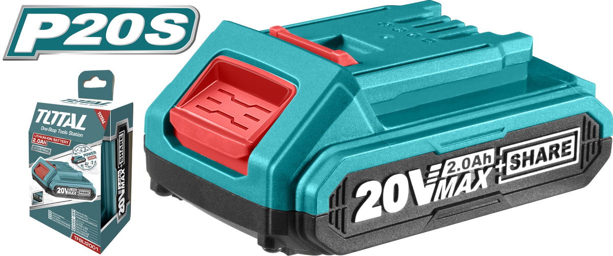 TOTAL Battery Pack 20V 2.0AH TFBLI2001 LITHIUM-ION