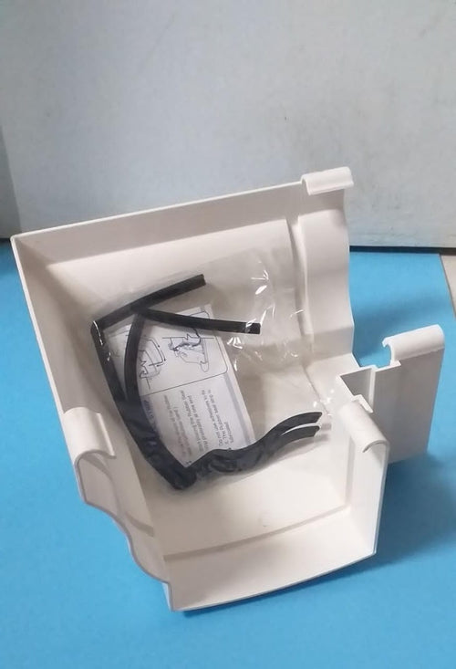 AMAZONA Gutter 6" PVC External Corner