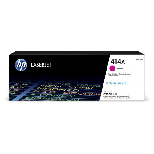 HP Computer Printer Toner 414A Magenta W2020A