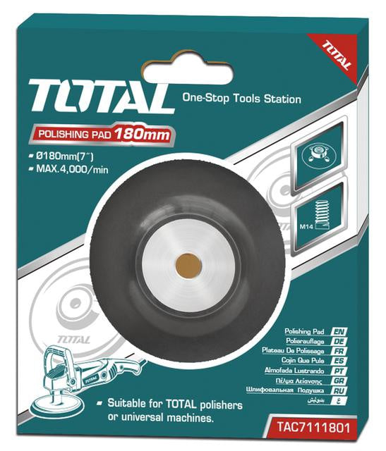 TOTAL Polishing Pad W/FLANGE 7" UTAC7111801