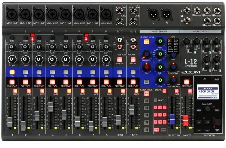 ALTO Mixer Zoom L-12 Digital