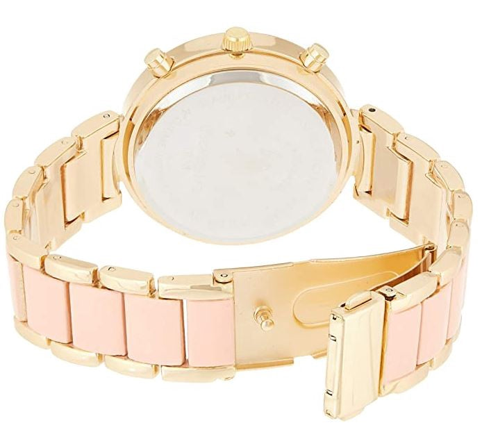 US POLO ASSN. Watch Women U.s. Polo Assn. USC40063 GOLD-TONE and Pink Bracelet