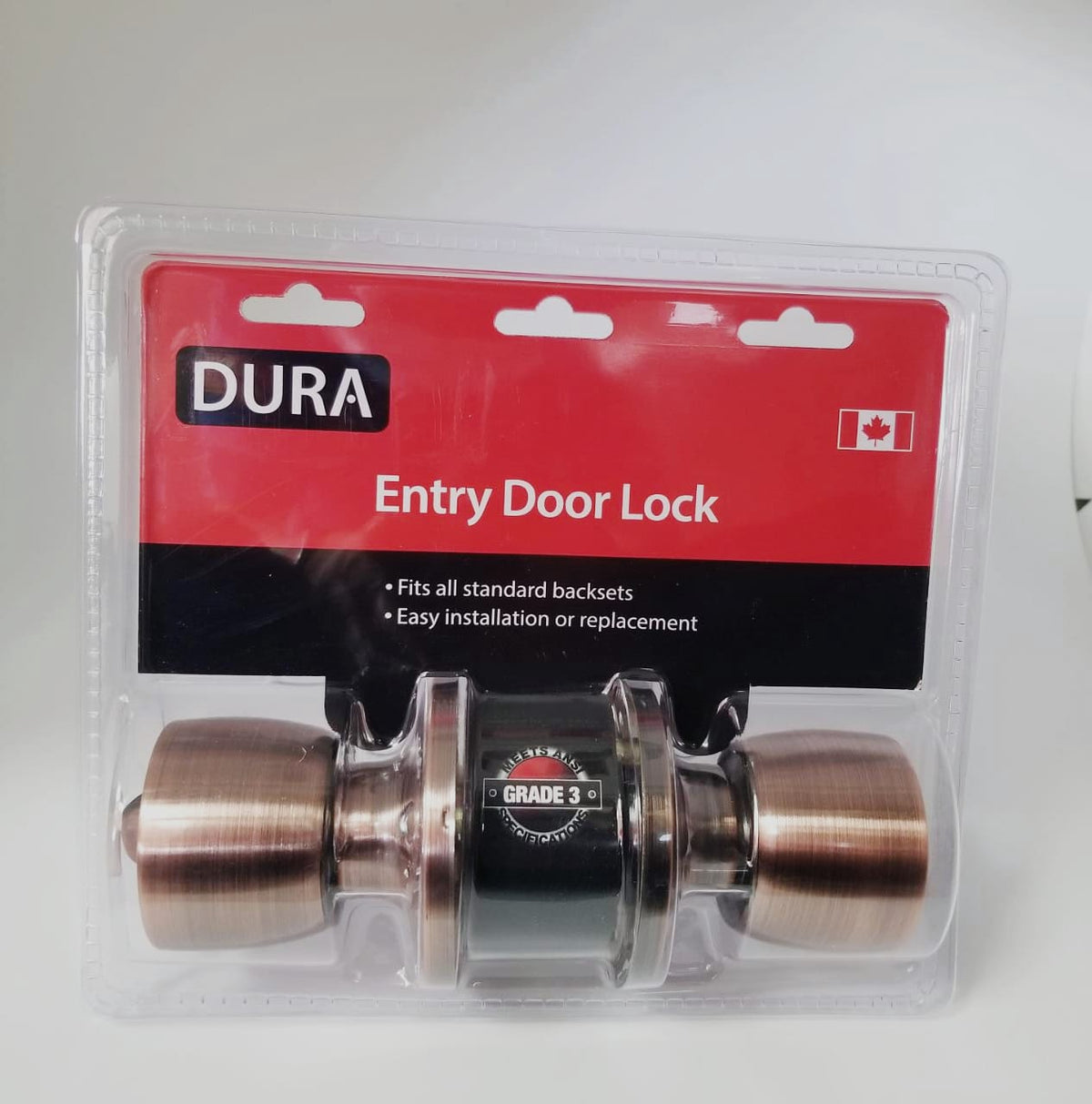 DURA Lock Entry Knob AC #5932ET/ACVP