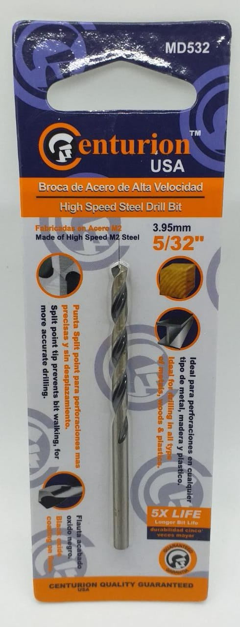 CENTURION Drill Bit Metal 5/32" MD532
