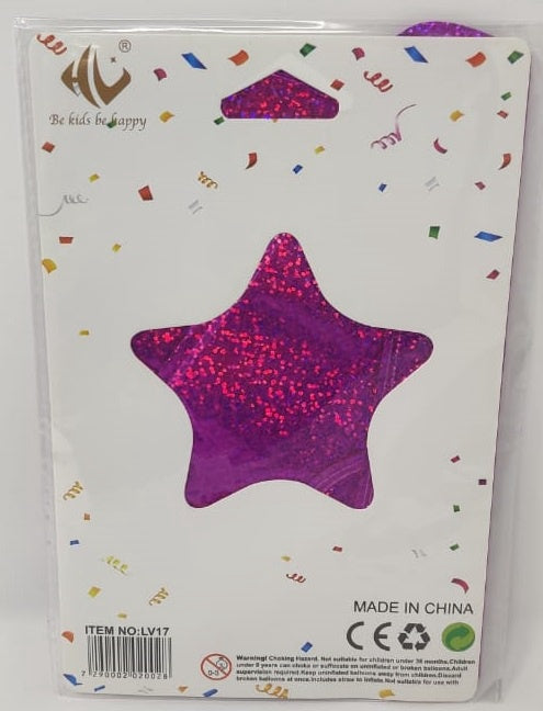 Party Balloons Foil Type Star LV17
