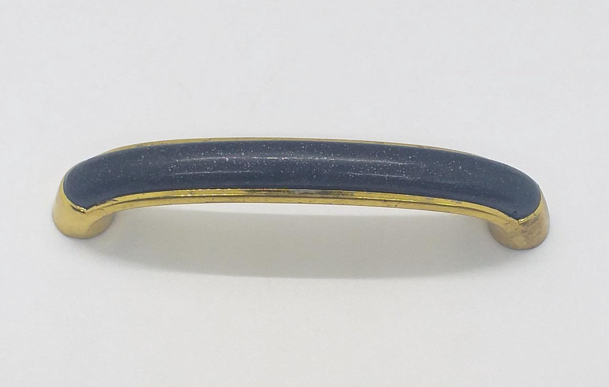 Draw Handle Curve Y11896 Black & Gold