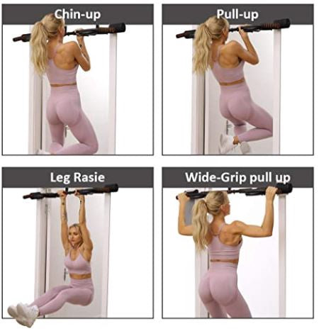 CEAYUN Pull Up Bar Caeyun Multi Grip Doorway