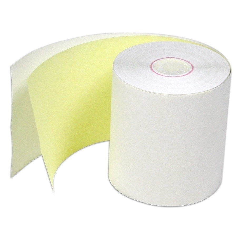 SL Computer Paper Roll 2-PLY 3" X 90' 01204 5PCS Pack