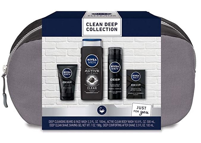 NIVEA Gift Set Men Clean Deep Skin Care Collection