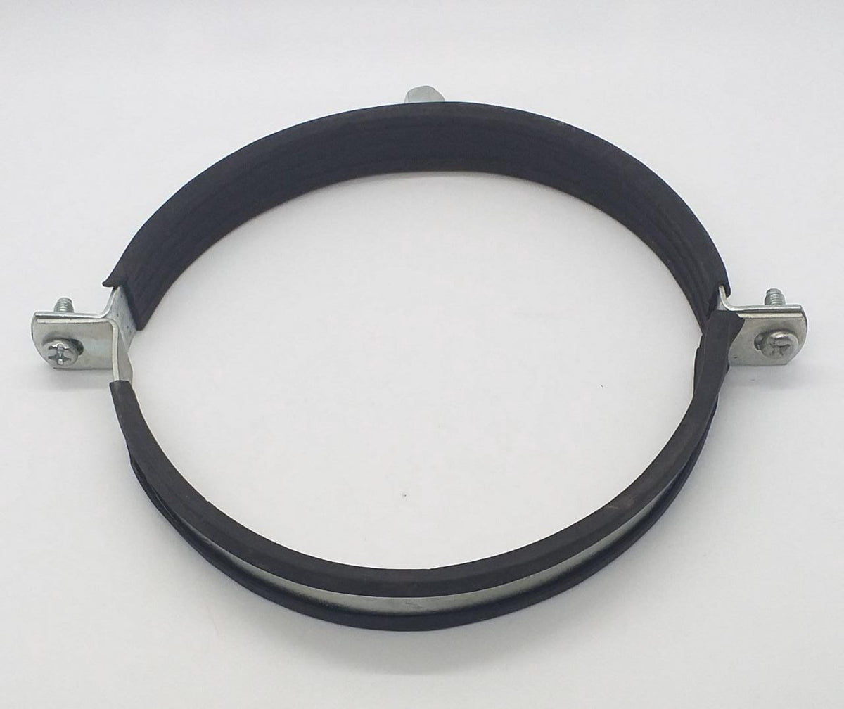 Pipe Clamp 6" Metal W/RUBBER 159-166
