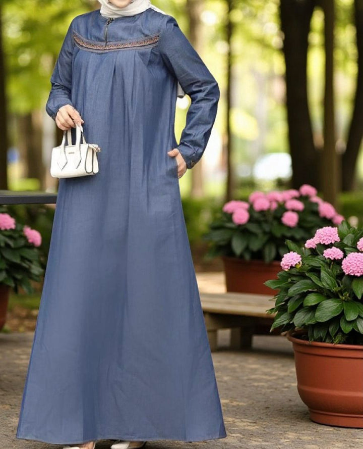 Dress Denim W/POCKET