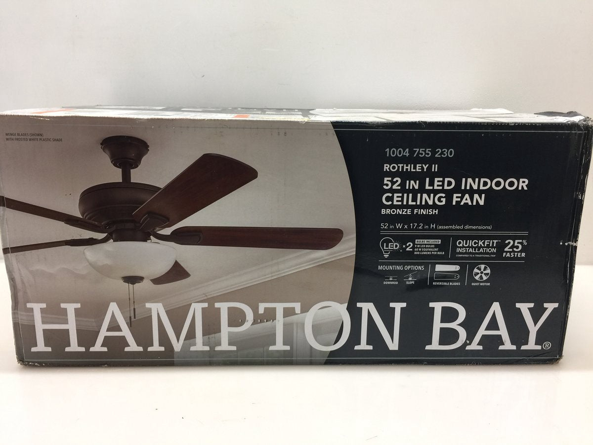 HAMPTON BAY Fan 52" Ceiling 1004 755 230