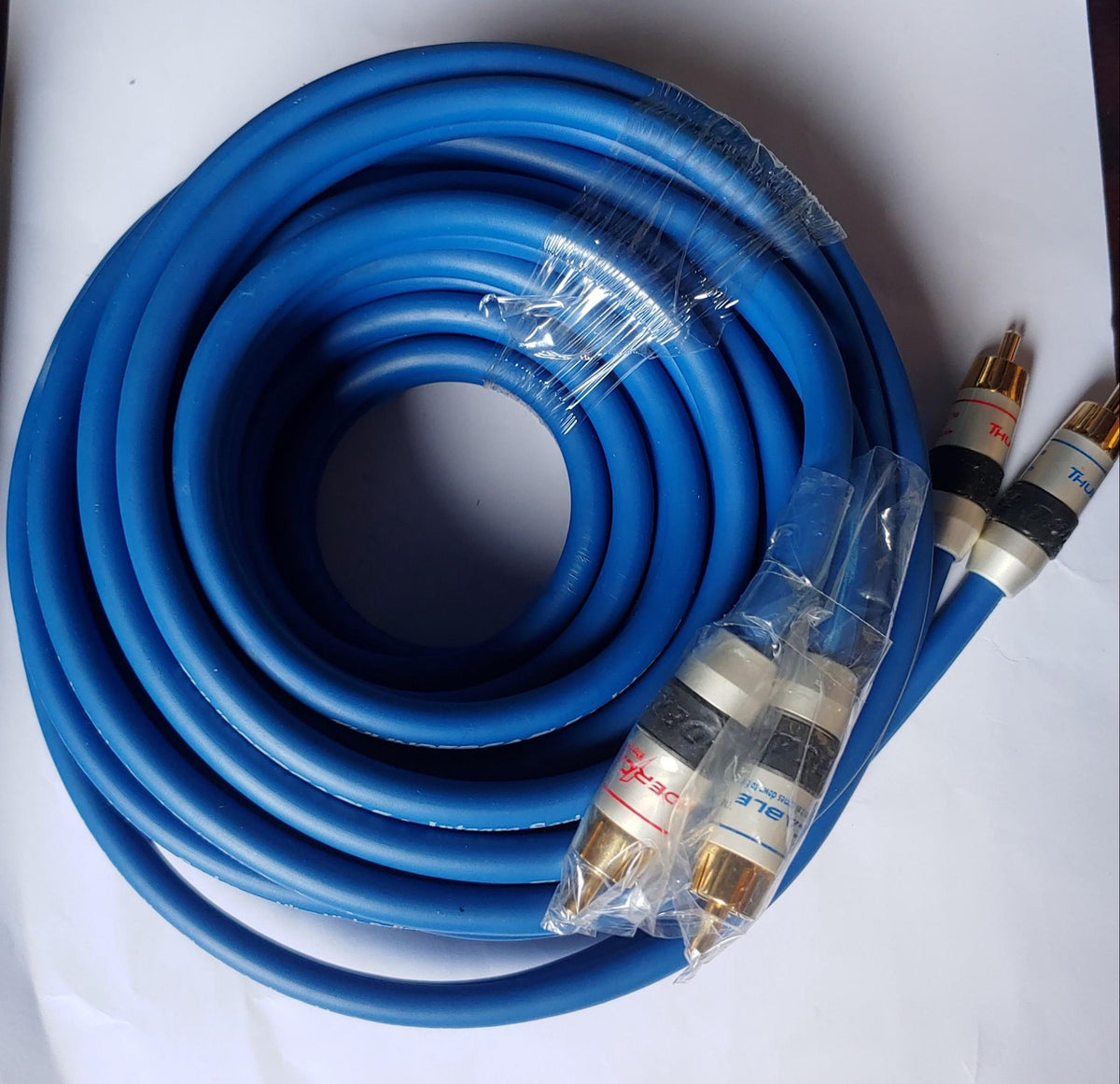 THUNDER CABLE Lead 2 Rca Male to 2 Rca Male 19.5" INA-6M