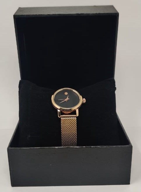 GENERIC Watch Fashion Women Rose Gold with Mesh Strap