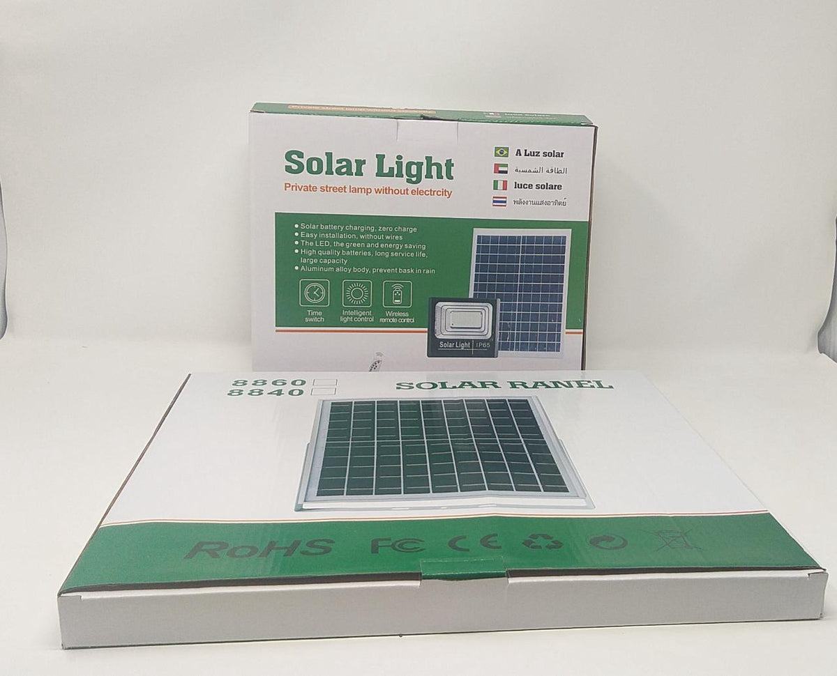 Lamp LED Solar Flood 100W TGD-8860-8840 with Solar Panel