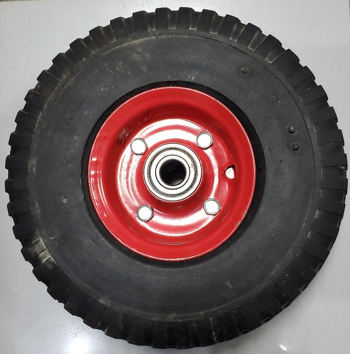 SINGH'S SUNSET Trolly Wheel Solid D16 Red Bearing