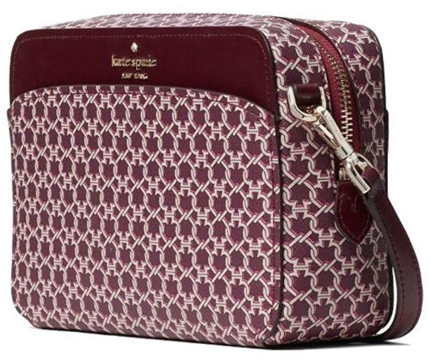 KATE SPADE Bag New York Spade Link Camera Pink Multi Crossbody