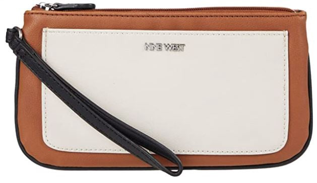 NINE WEST Bag Wristlet Malathi Caramel