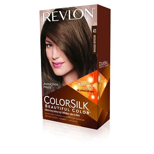 REVLON Colorsilk Hair Color 41 Medium Brown Brown