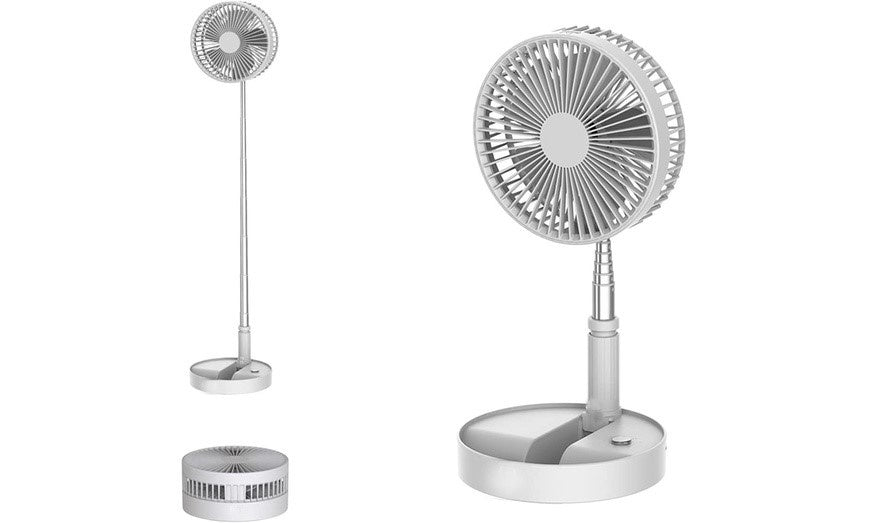 GENERIC Fan 8" Collasible Rechargeable P9 Gb 4706.27-2008 197MM X 197MM X 93MM