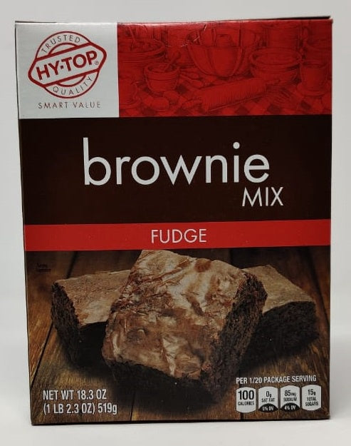 HY-TOP Brownie Mix Fudge 18.3OZ 519G