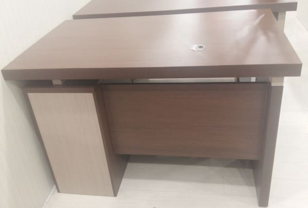 Office Desk Table Set YF041-140X 1.4M 1400X650X760MM A & B Wood and Metal