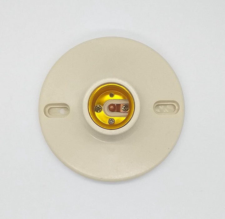 Socket Screw Wide Base Cream Ying Diao Plastic