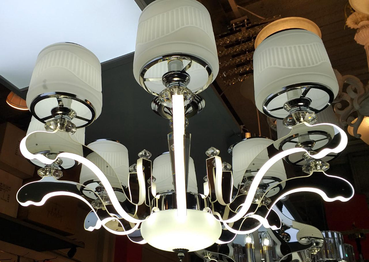 Chandelier LED 69006-8 with Remote Control