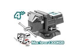 TOTAL Bench Vice 4" THT6146 100MM