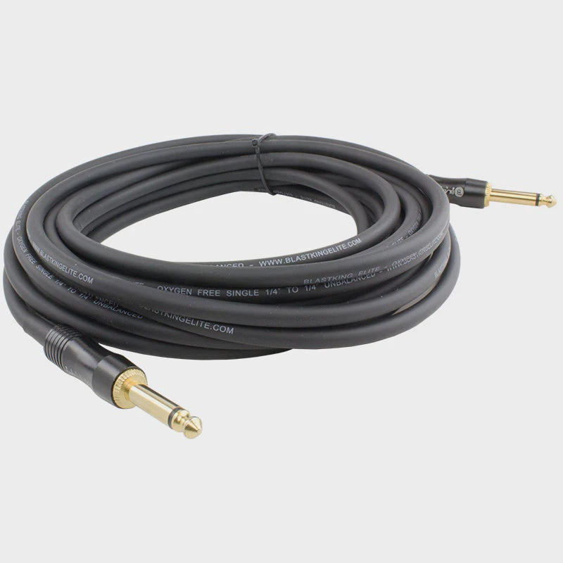 BLASTKING Lead 1/4 Male Mono to 1/4 Male Mono 10' IBKE-CQQU-10