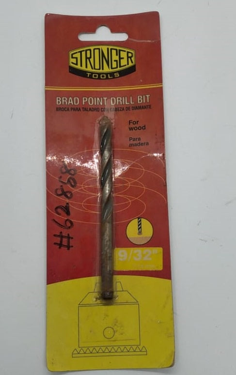 Drill Bit Wood 9/32" Stronger Tools Brad Poi