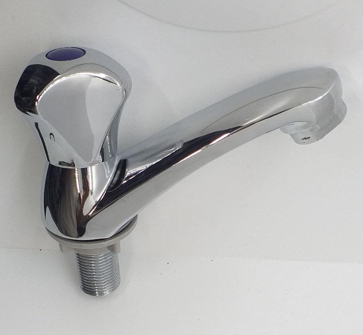 Pillar Tap 1/2" Nickle Heavy Triangle Knob G11-13-10