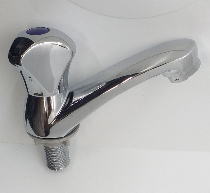 Pillar Tap 1/2" Nickle Heavy Triangle Knob G11-13-10