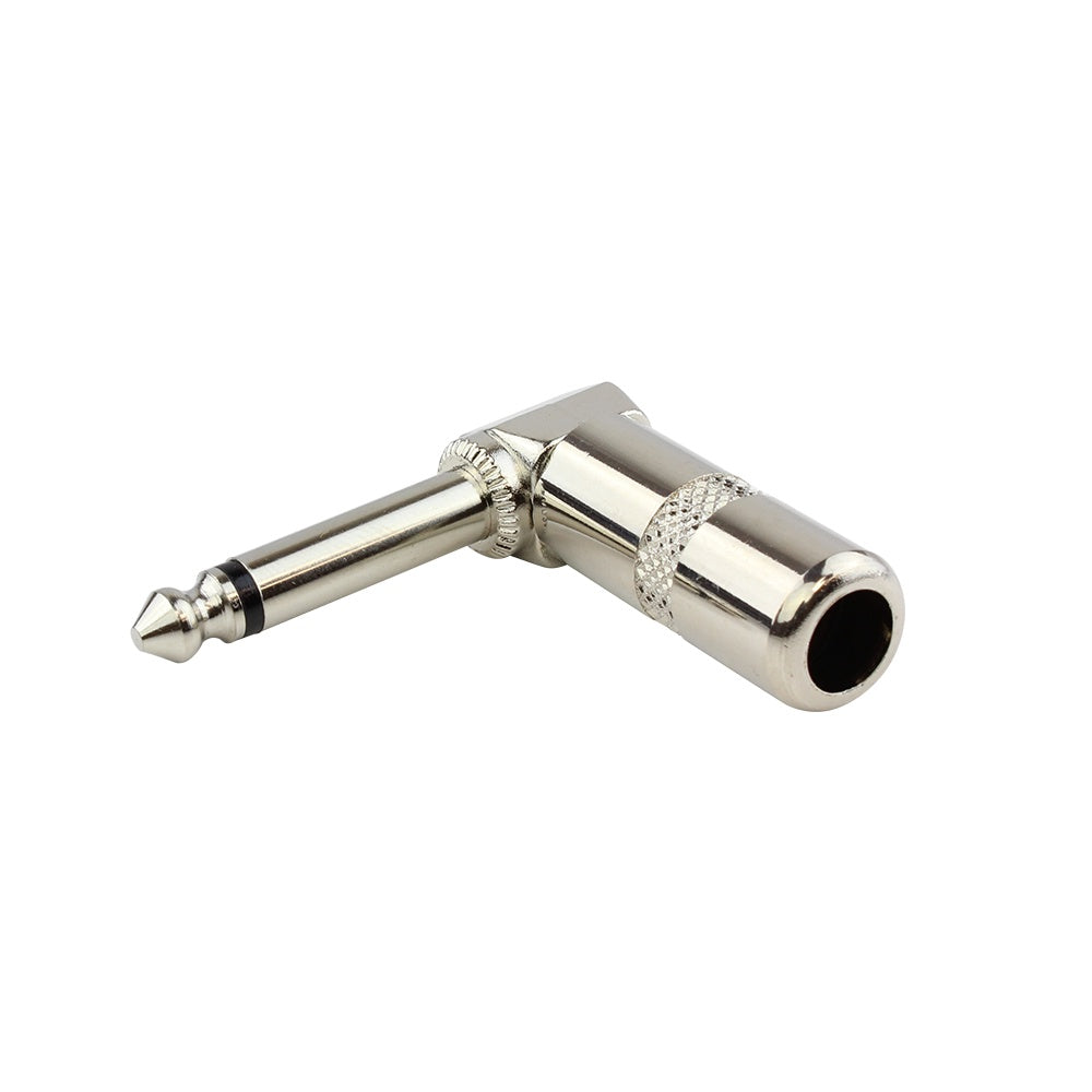 BLASTKING Plug 1 1/4 Male Mono Silver Metal I-SP101L L-SHAPE