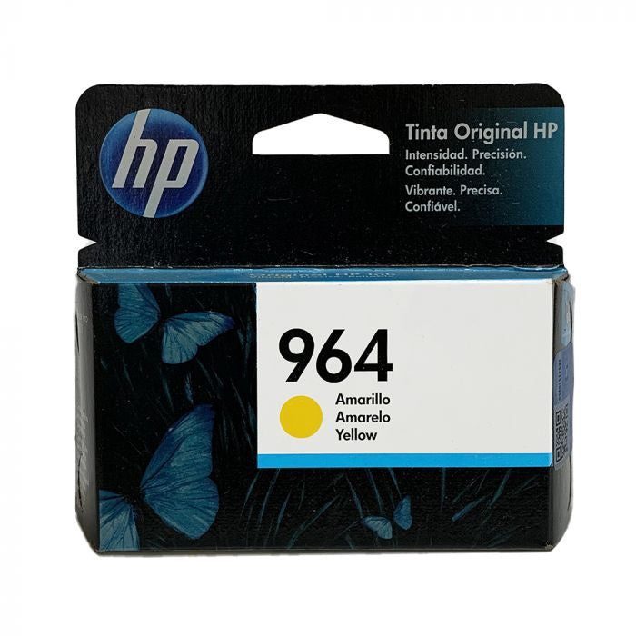 HP Computer Printer Ink 964 Yellow 3JA52AL