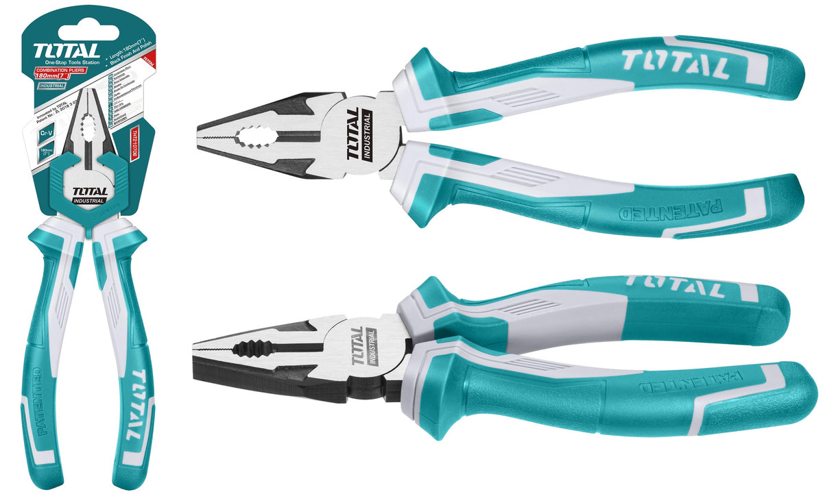 TOTAL Pliers 7" Combination THT210706