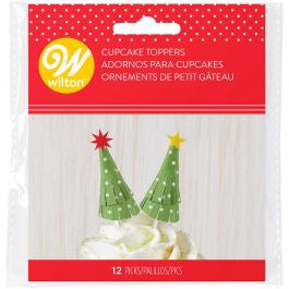 WILTON Baking Cupcake Toppers 12PCS Pack 2113-4151
