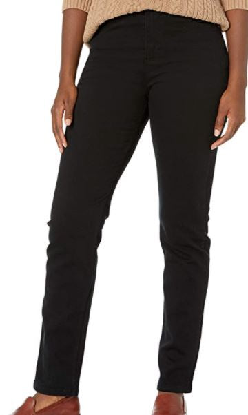 GLORIA VANDERBILT Pants Women Amanda Jeans Black Average